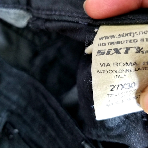 Miss Sixty Black Jean Size27×30 - Picture 5 of 6